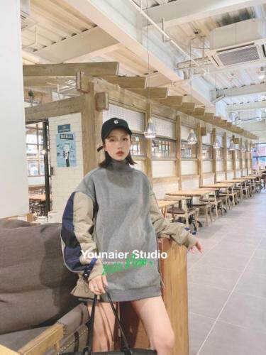 加棉加绒卫衣，女装卫衣/绒衫，悠奈尔