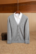 高品质羊绒男士V领开衫保暖时尚单品舒适百搭男装，男装羊绒开衫，佑昭祥羊绒