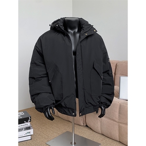 棉服男冬季新款港风宽松连帽棉衣MF9006-P90图片