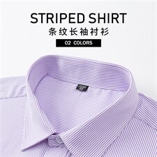 BD8866钱塘2020-2秋季新款中年男士长袖薄款休闲百搭衬衫P35，男装衬衫，钱塘207-2