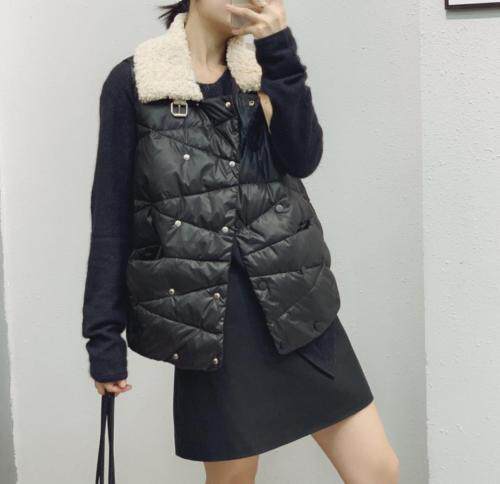 羽绒马甲，女装马夹，流行风暴