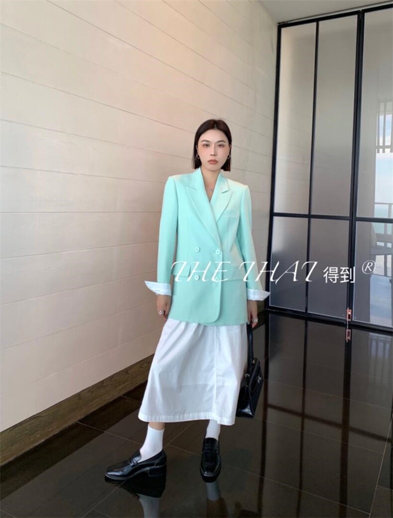 春款西服外套，其它，得到THETHAT