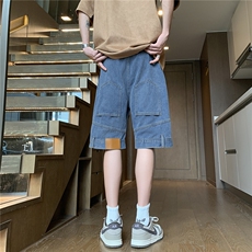 深度库存夏季牛仔短裤男宽松个性休闲牛仔裤短裤五分裤DK79-特P35，男装牛仔裤，电商A099