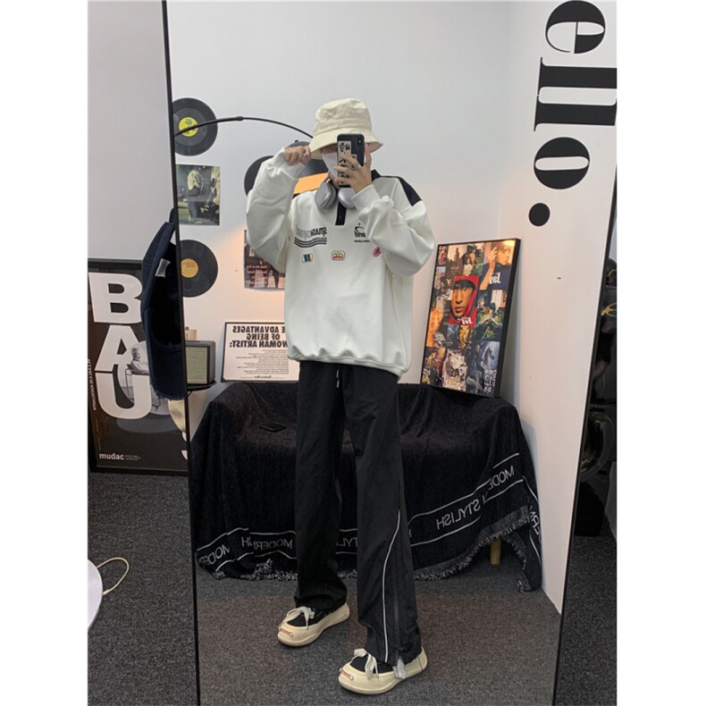 Cleanfit美式机能裤脚拉链开叉微喇户外工装裤K04513-P35,男装休闲裤,星座308B-1