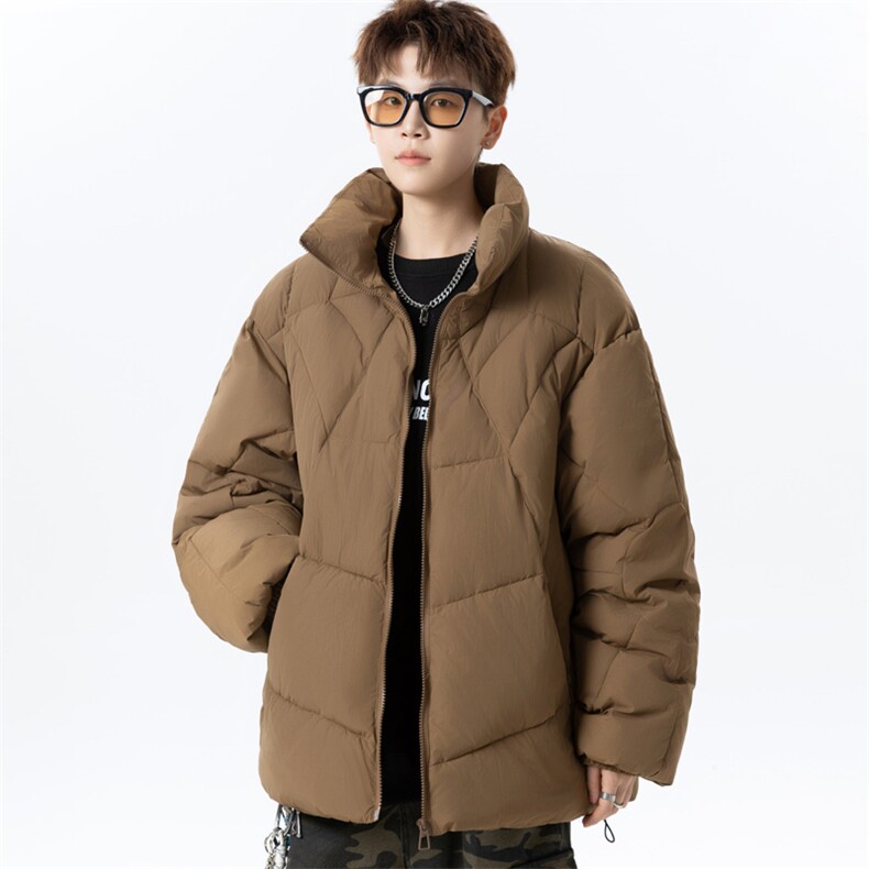 美式高街棉服复古蜘刺侠棉冬季棉袄男女面包服 M5099 P120 控168图片