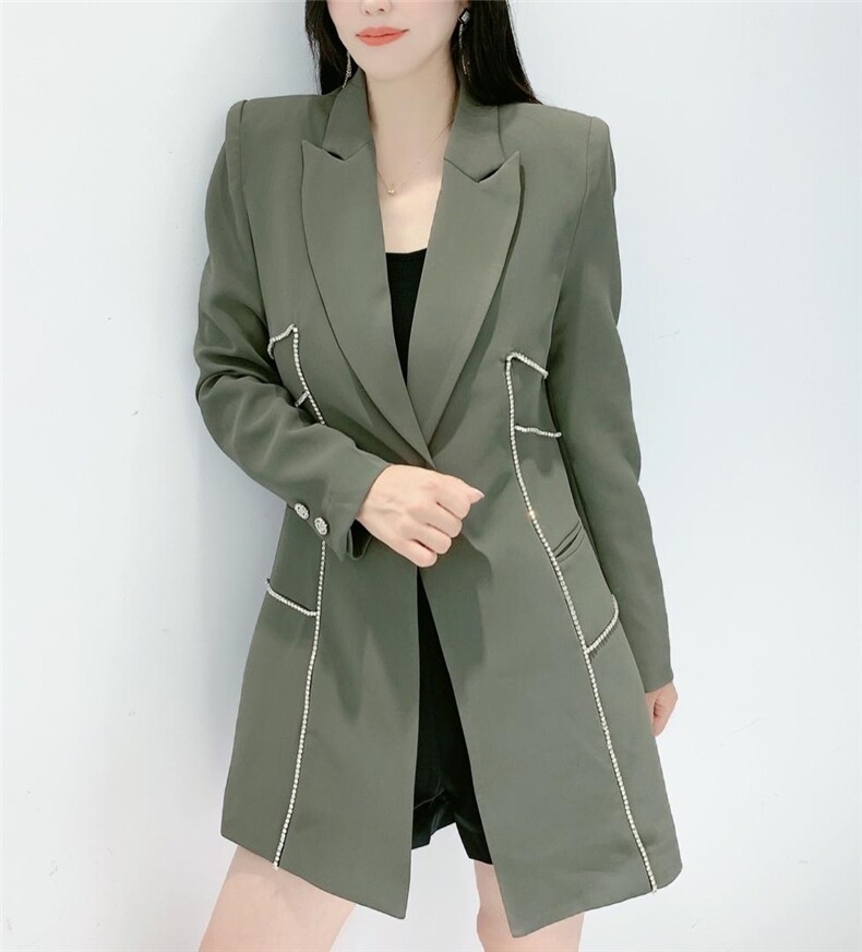 秋装中长款外套，其它，NAZI