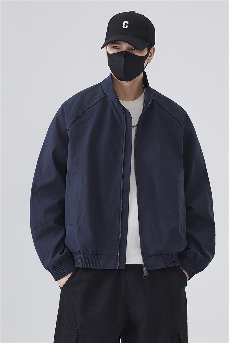 JK006无影墙备货15万件夹克聚酯纤维(M-5XL)TP3368,男装夹克,电商A088