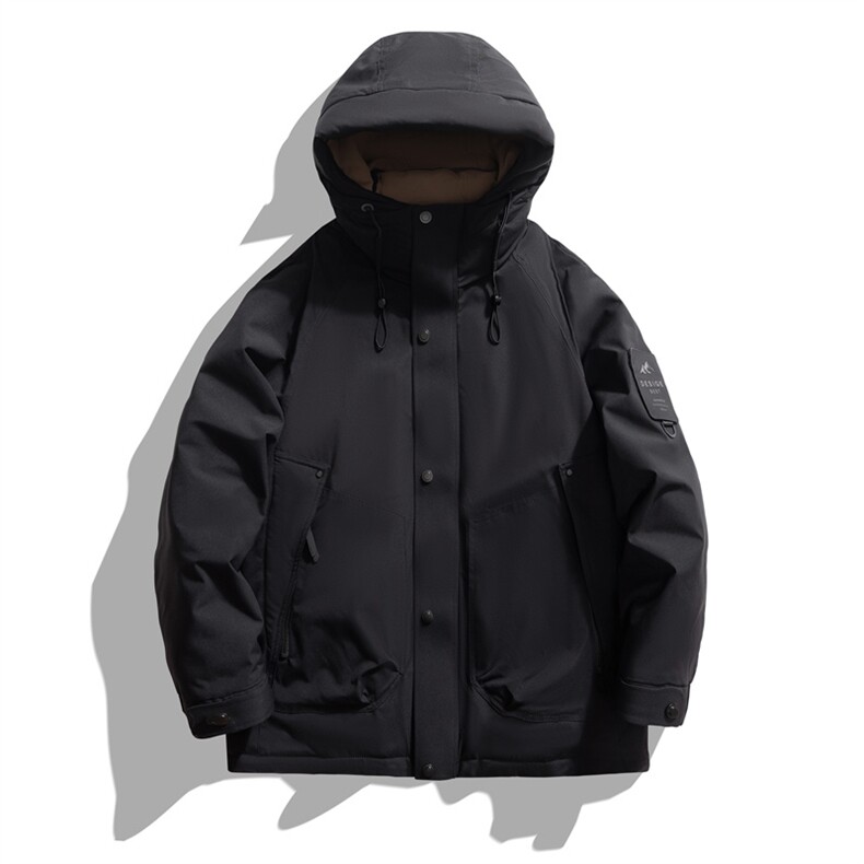 新款情侣款休闲户外90绒户外羽绒服控价279-613B-8018-P210,男装羽绒服,星座613B