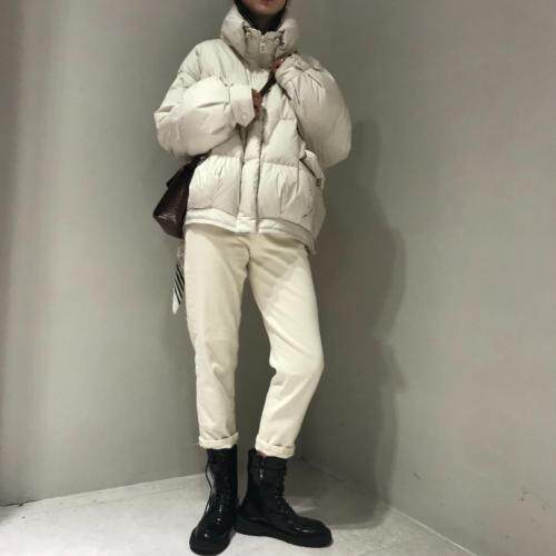 羽绒服派克服皮毛一体，女装羽绒服，米索·美素