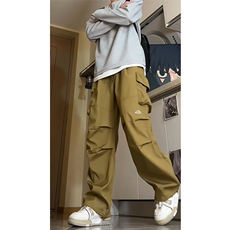 8XL-M刺绣冲锋裤男款大码春秋户外机能登山裤直筒阔腿裤KZ020P50，男装休闲裤，电商B312