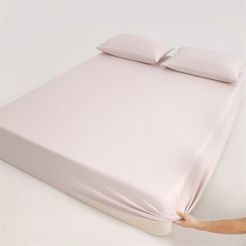 新款亚朵同款（270g)A类高密针织四季深睡眠床笠床罩三件套,女装床品套件,一起卖家纺