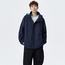 秋季新款现货连帽夹克男冲锋衣上衣外套DSA157B-JK7987-特P68，男装夹克，电商A157B
