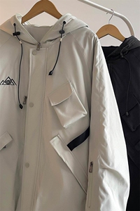 冬新防水多口袋滑雪服男加棉加厚中性风大码夹克保暖外套M78-P155图片