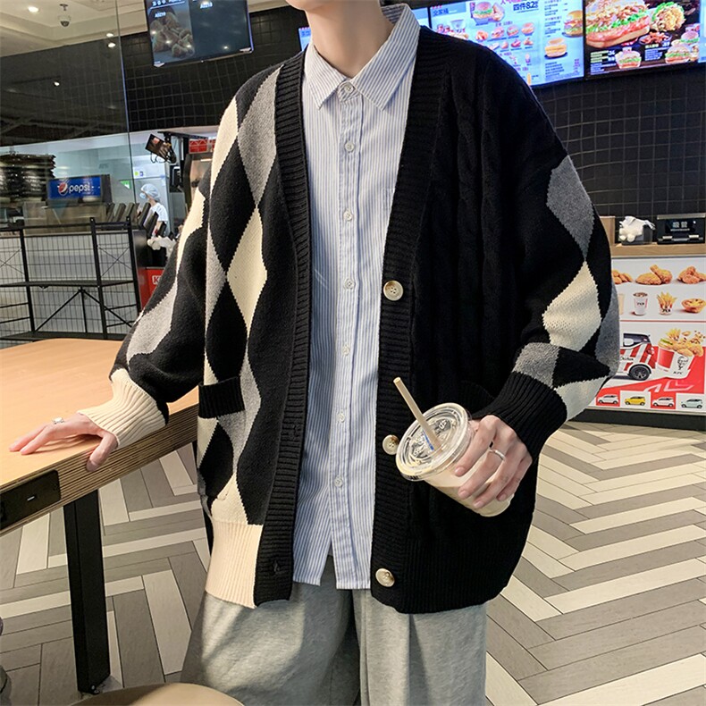 秋冬新款潮毛衣男潮牌冬季针织打底衫内搭情侣上衣MY0168-P55,男装针织衫/毛衣,星座308B-1