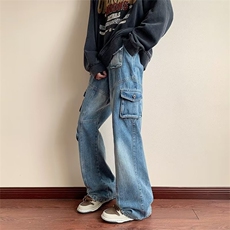 美式牛仔裤男春秋新款休闲直筒裤N605P58，男装牛仔裤，星座1116-2
