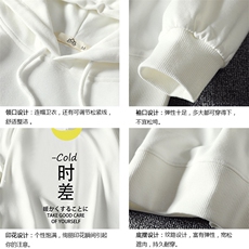 WY2047-P40纯棉连帽卫衣男大码运动帽衫宽松薄外套男麒麟风，男装卫衣，电商A040A