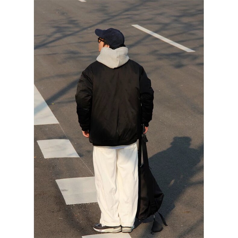 美式潮牌棒球服男女街头嘻哈宽松飞行员夹克情侣装秋2025秋季外套,男装夹克,星座1210-1