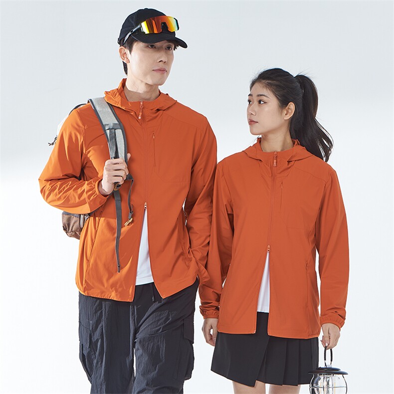 2025年夏季男女款夏季透气户外防紫外线薄款凉感，女装短外套，玖雅羊绒