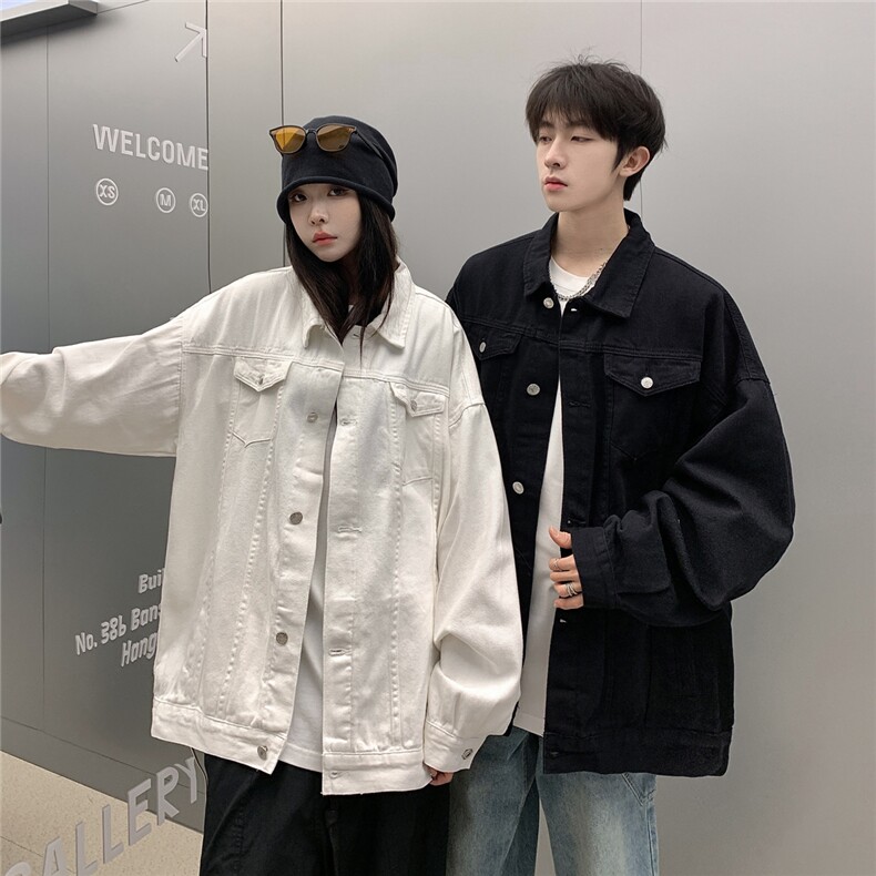 2025新款抖音品质男士宽松纯色情侣休闲水洗外套上衣N961/P85,女装短外套,星座202