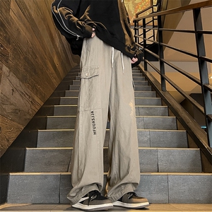 日系工装牛仔裤美式高街vibe风美拉德穿搭直筒休闲裤  K7511-P38图片