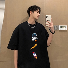 麂皮绒短袖t恤男大码半袖男JD82165-P25，男装T恤，电商A040