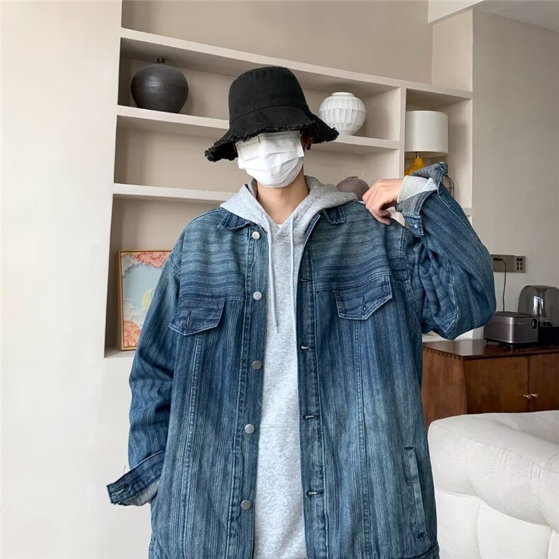 秋季新款美式复古夹克水洗外套W1009P70,男装夹克,星座1116-2