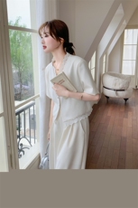 ！现货数据款上架就卖夏季薄款马甲裤子2件套5531-P155-K228，女装套装/套裙，2C275