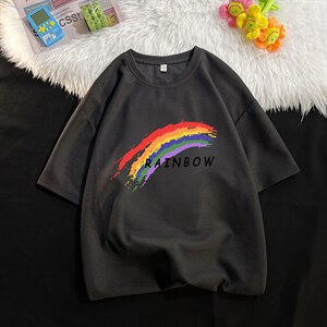 HT73064-P22 华夫格t恤男短袖男大码五分袖图片
