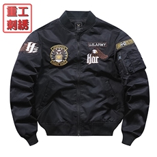 加棉美式潮牌宽松版型飞行服时尚潮牌户外运动休闲加棉，男装夹克，星座210-5(原414-2)