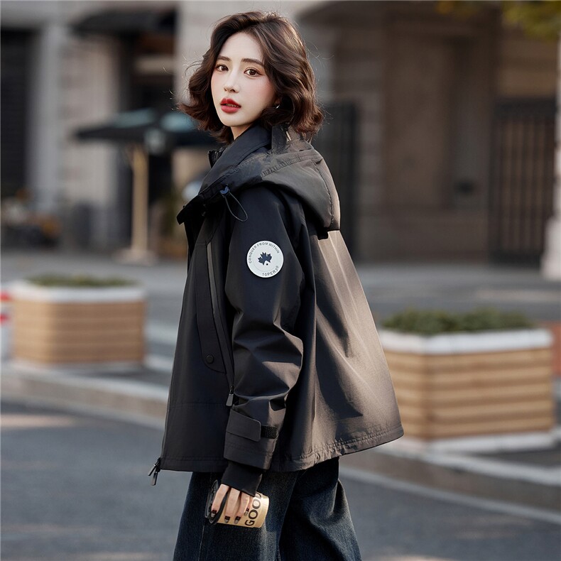 高端鹅绒女两件套2025冬季新款连帽保暖加厚派克服(内含报告）,女装羽绒服,靓衣阁