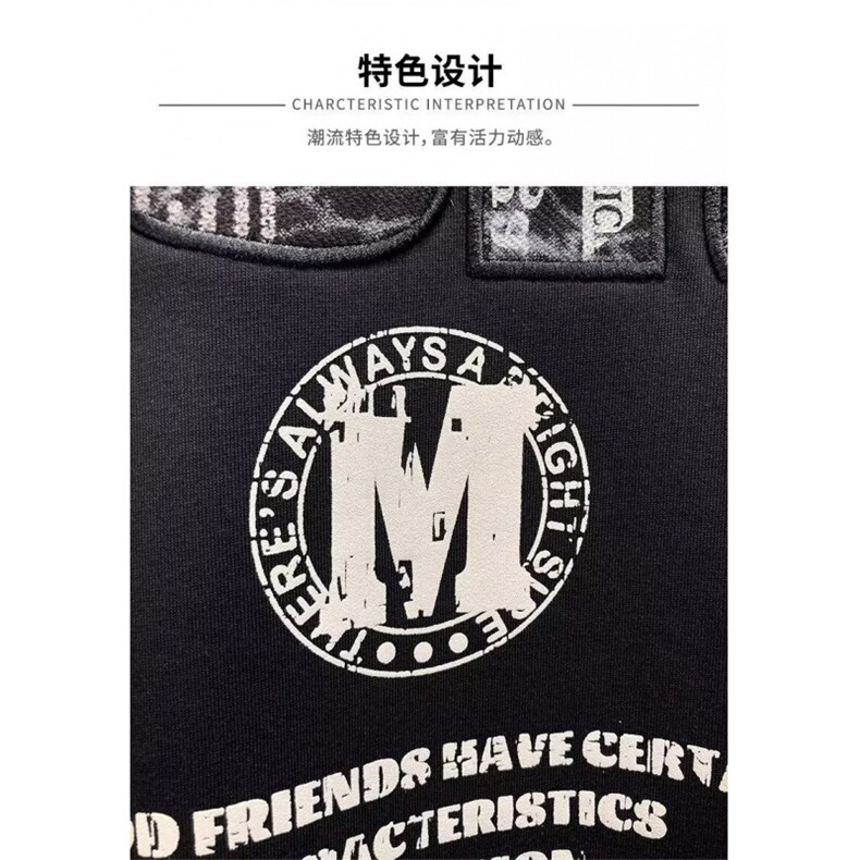 网图现货年秋冬季新款潮流卫衣男青少年百搭上衣外套RW318-P58,女装短外套,星座1005-4