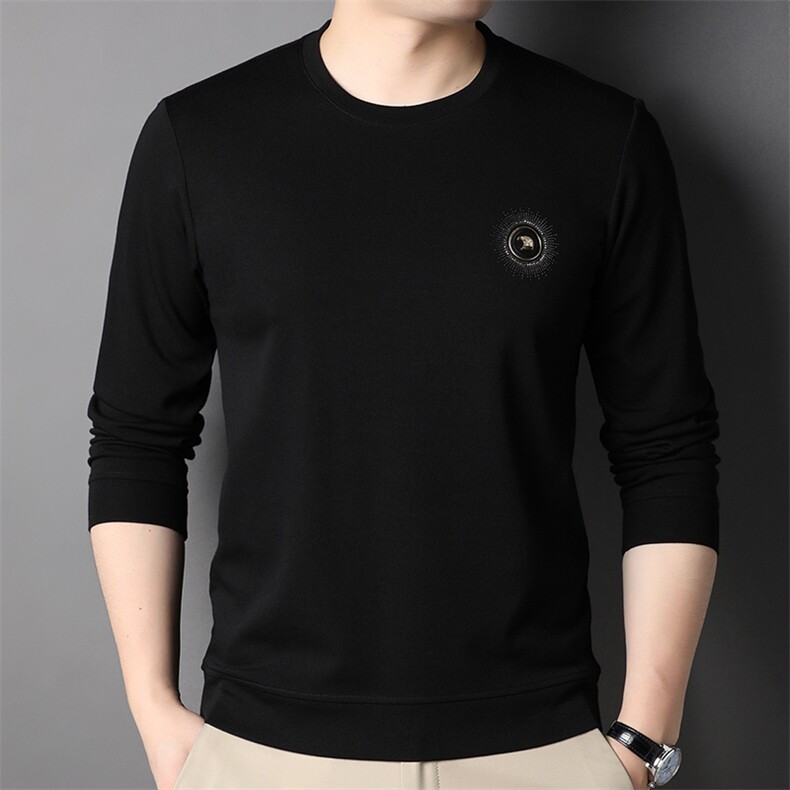 Q22080钱塘2020-2中青年男士春秋薄款时尚休闲潮流长袖卫衣P39,男装卫衣,钱塘207-2