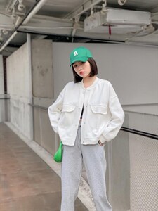 复合针织外套图片