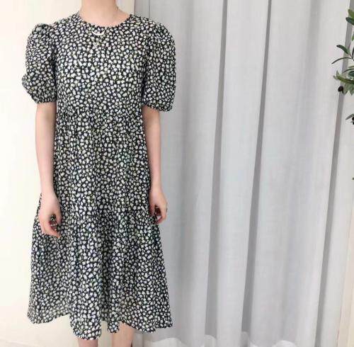 碎花连衣裙，女装连衣裙，EVE