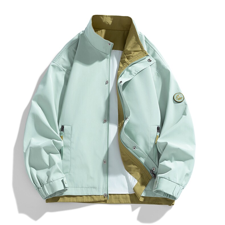 工装夹克男春秋季潮外套青少年美式复古上衣JK215-P73，男装夹克，星座308B-2