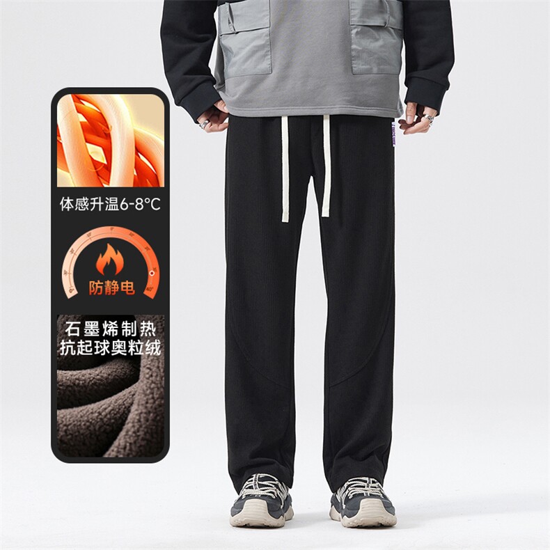 A178-1DY589AP90奥粒绒秋冬季美式休闲针织卫裤,男装休闲裤,电商A178-1