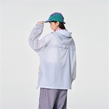 UPF50+有报告凉感轻薄透气宽松大码潮流防晒服DQC659-P48，男装防晒衣，电商B306