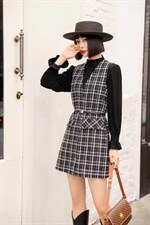 两件套连衣裙，，女装连衣裙，博内歌特