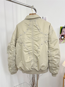 幸运星白鸭绒夹克羽绒服男2025冬季新款  D213-W066-P400图片