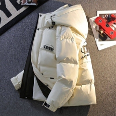 标90绒79006-特P258秋冬新款羽绒服男加厚外套港风宽松学生外套，男装羽绒服，电商D310B