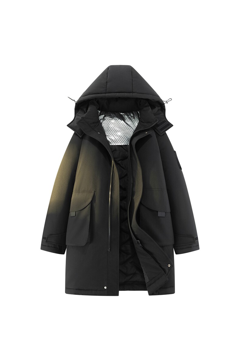 加厚加绒中长款棉服连帽登山情侣聚热保暖工装外套棉衣M2573p110,男装棉衣,电商D315