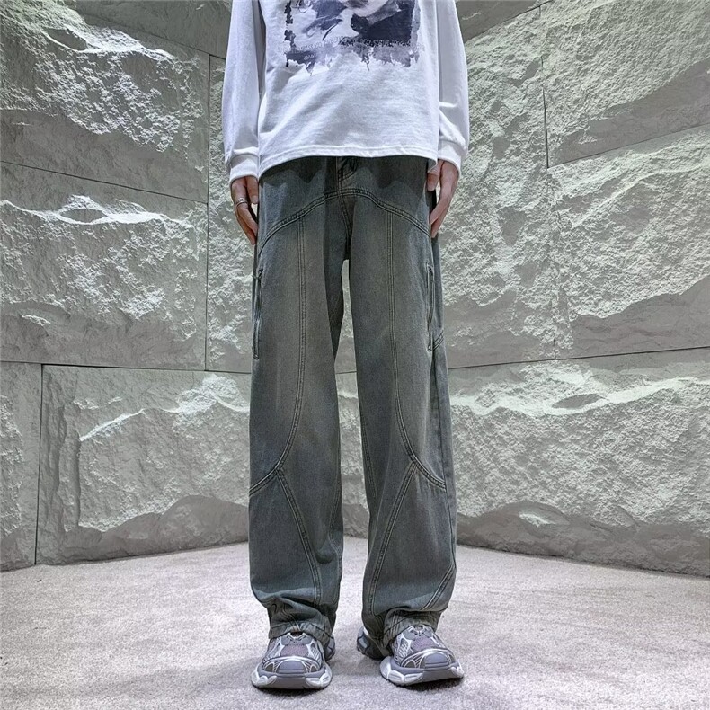 美式牛仔裤男款秋季长裤潮Y9007P60,男装牛仔裤,星座1116-2