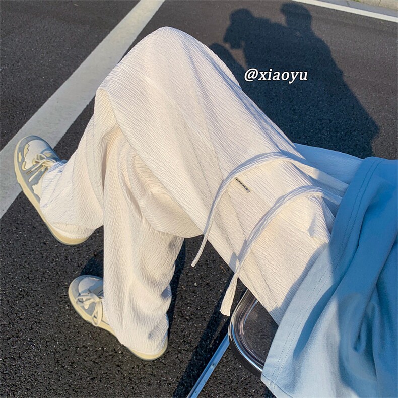 XZ616 夏季新款薄款冰丝凉感休闲裤 TY842 P45控58图片
