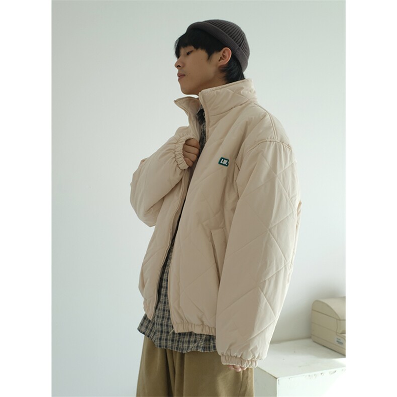 1508-1/MM80031菱形方格棉衣/P56冬季男生棉衣棉服冬款外套保暖,男装棉衣,星座1506-1