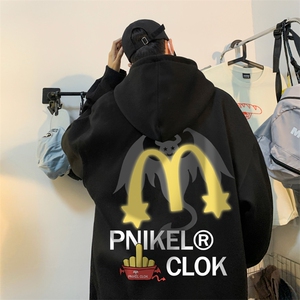 ！连帽圆领卫衣男装港风帽衫男 LM169-P35图片
