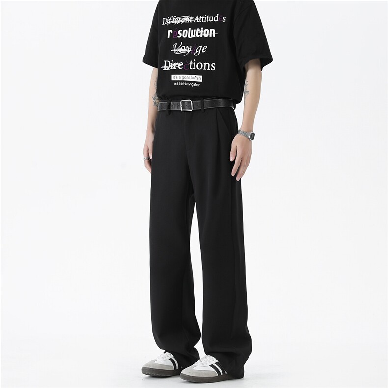 锦纶高品质垂感小西裤B336-K908-P48图片