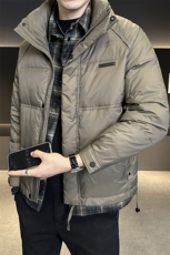 新标50白鸭绒假两件轻薄款男装羽绒服抖音直播C317-Y9837-P215，男装羽绒服，电商C317