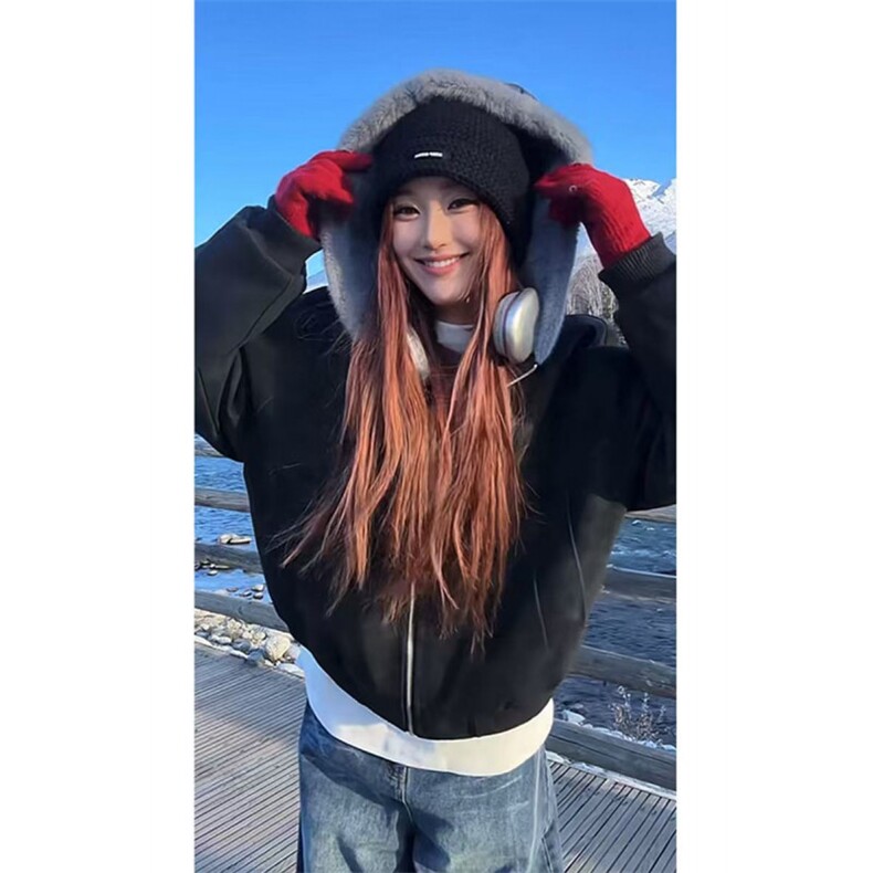 现货现货网图慎上荔枝纹皮座山雕加绒连帽棉服棉衣2318特价P85，男装棉衣，星座506-1