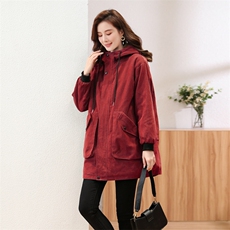2023年新款派克服加绒加厚棉衣棉服736-1款，女装棉衣/棉服，秋牧寒烟