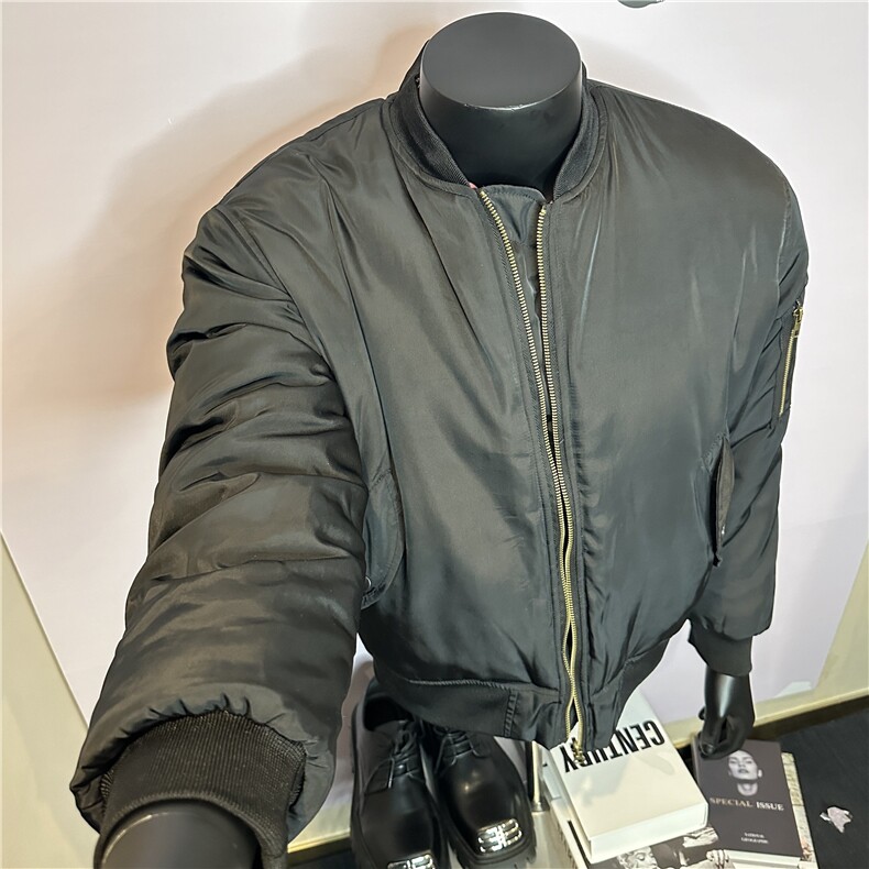现货冬装复古拼色两面穿时尚棒球服棉袄M5013-P108,男装棉衣,星座1109-4